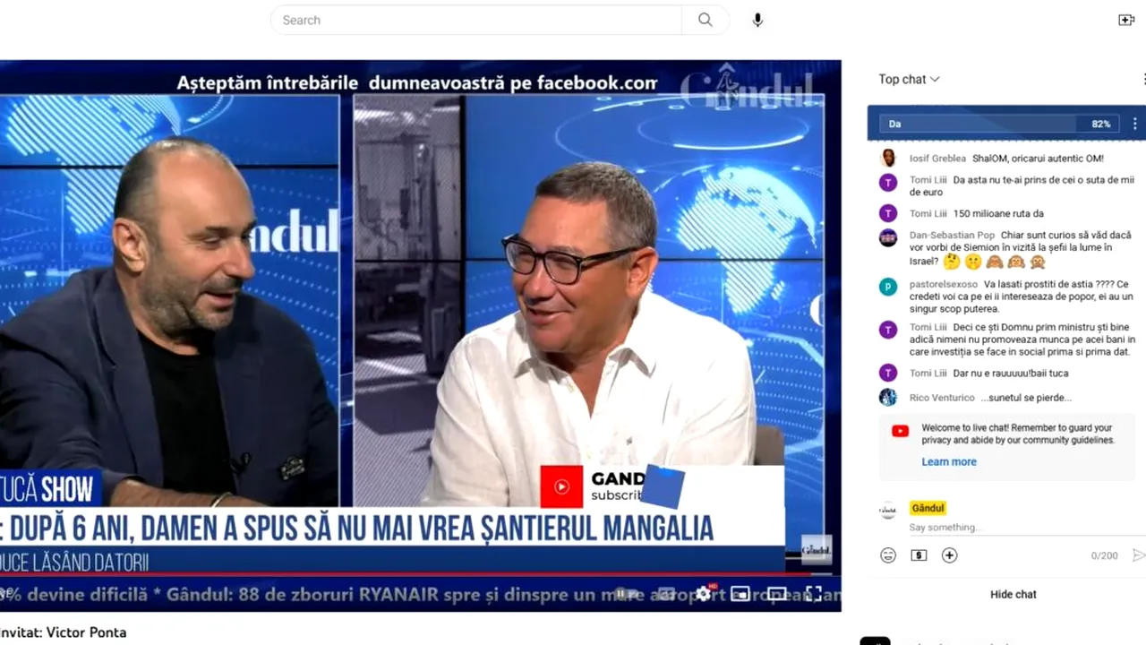 POLL Marius Tucă Show: „Credeți că ieftinirea produselor de bază este anulată de creșterea prețurilor carburanților?”