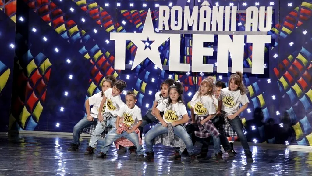 ROMÂNII AU TALENT, SEZONUL 3. Trupa de copiii care a continuat să danseze deși muzica s-a terminat 