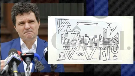 Cu Nicușor Dan la psiholog! Gândul publică în EXCLUSIVITATE desenele primarului general, care „trădează” personalitatea rigidă și „greu de convins” a edilului