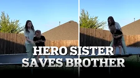 Cum i-a SALVAT o fetiță de doar 10 ani ani viața frățiorului său, în vârstă de 7 ani. Clipele care au făcut diferența dintre viață și moarte