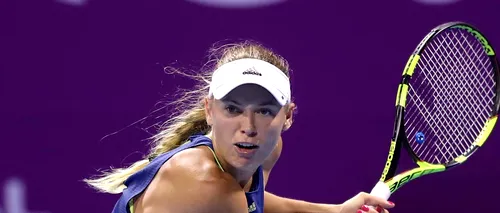 Caroline Wozniacki, eliminată de Petra Kvitova în semifinalele turneului de la Doha