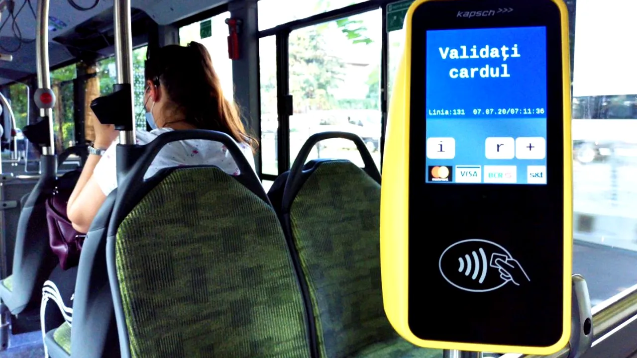 STB introduce plata cu cardul bancar în toate mijloacele de transport public