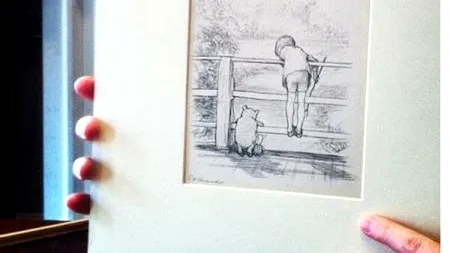 Prețul record plătit pentru acest desen cu Winnie the Pooh