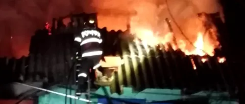 Incendiu la o locuinţă din Vaslui. Un bărbat a murit