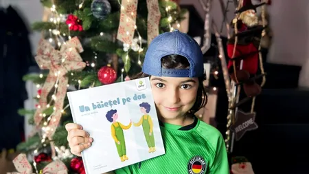 La doar 8 ani, Mihai Bonoiu a scris „Un băiețel pe dos”, o carte despre prieteniile imaginare ale copiilor