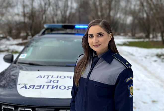 Maria Iurcuț / Sursa foto: Poliția de Frontieră