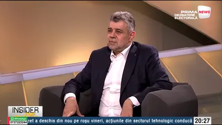 Marcel Ciolacu, despre Elena Lasconi: „E simpatică. Dar nu cred că va ajunge în turul 2”