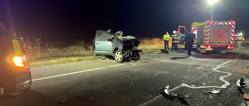 Accident MORTAL pe DN 2, în județul Buzău. Un bărbat de 42 de ani și-a pierdut viața, după ce a intrat cu mașina într-un TIR