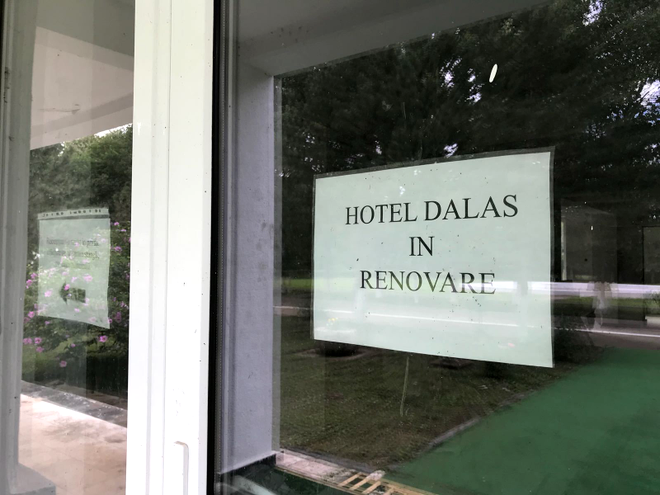 Hotel Dallas din Slobozia, în renovare