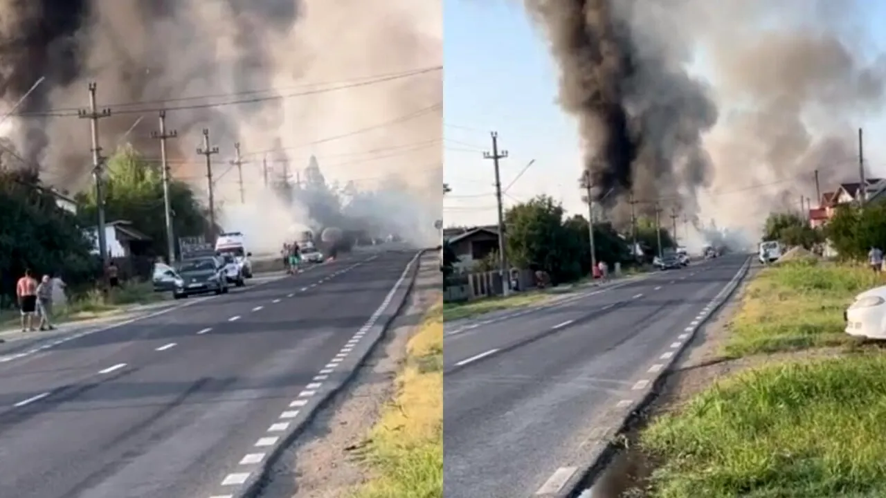 RAPORT M.A.I. - preliminar: Nu s-a intervenit deloc în prima oră de la explozie, la stația GPL din Crevedia