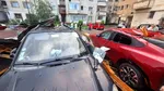 Noi imagini ale dezastrului după furtuna din Târgoviște. Acoperișuri smulse, mașini distruse și drumuri impracticabile