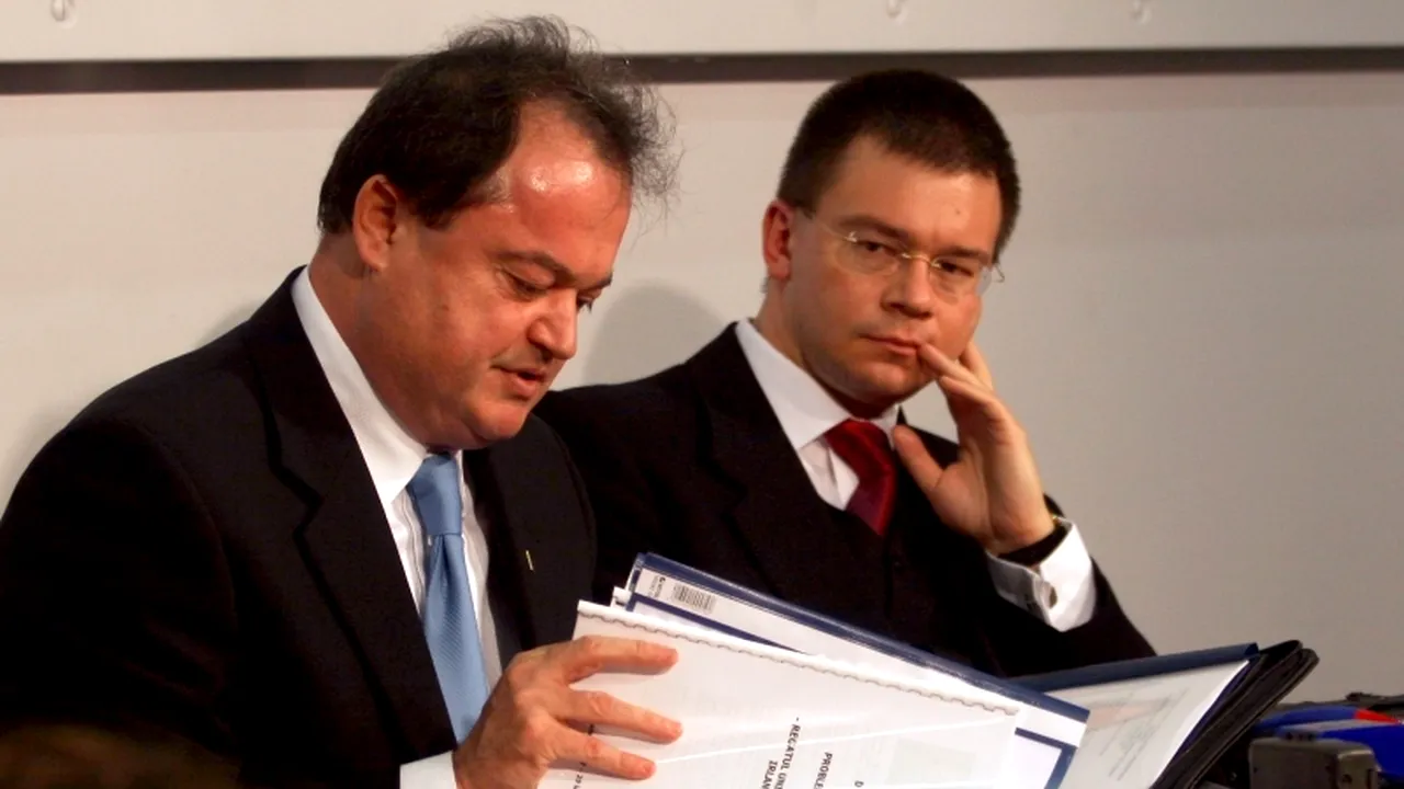 MOȚIUNEA DE CENZURĂ. Ungureanu, Blaga, Anastase, Oltean, Boc, în întâlnire acum