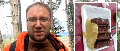 Cum a reacționat acest turist britanic, după ce a mâncat mici, pentru prima dată, în România: Nu mă...