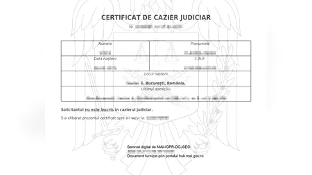 10 pași ca să obții cazierul judiciar online