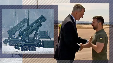 Întâlnire între Regele Felipe-Zelenski-Sanchez la Madrid. Spania poate livra rachete Patriot și tancuri Leopard Ucrainei