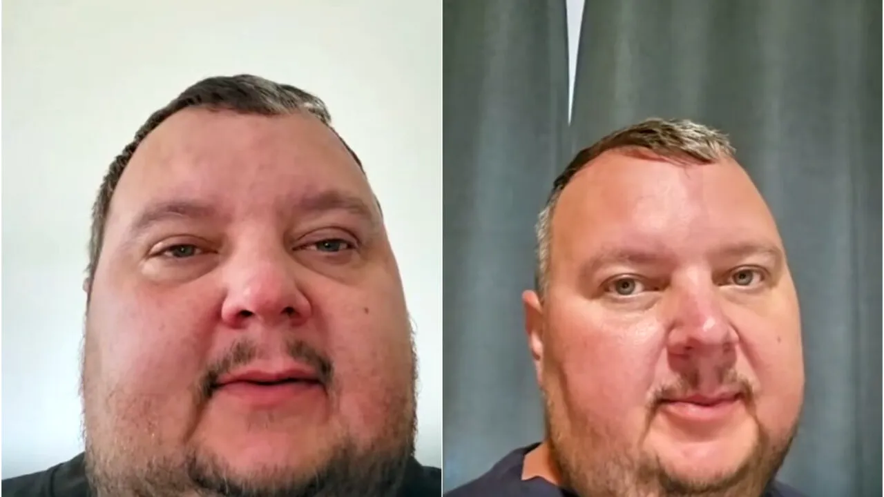 Transformarea ireală a unui bărbat din Marea Britanie. Obișnuia să bea 12 litri de Cola și să mănânce 2 pâini pe zi. Cum arată după ce a slăbit 187 kg