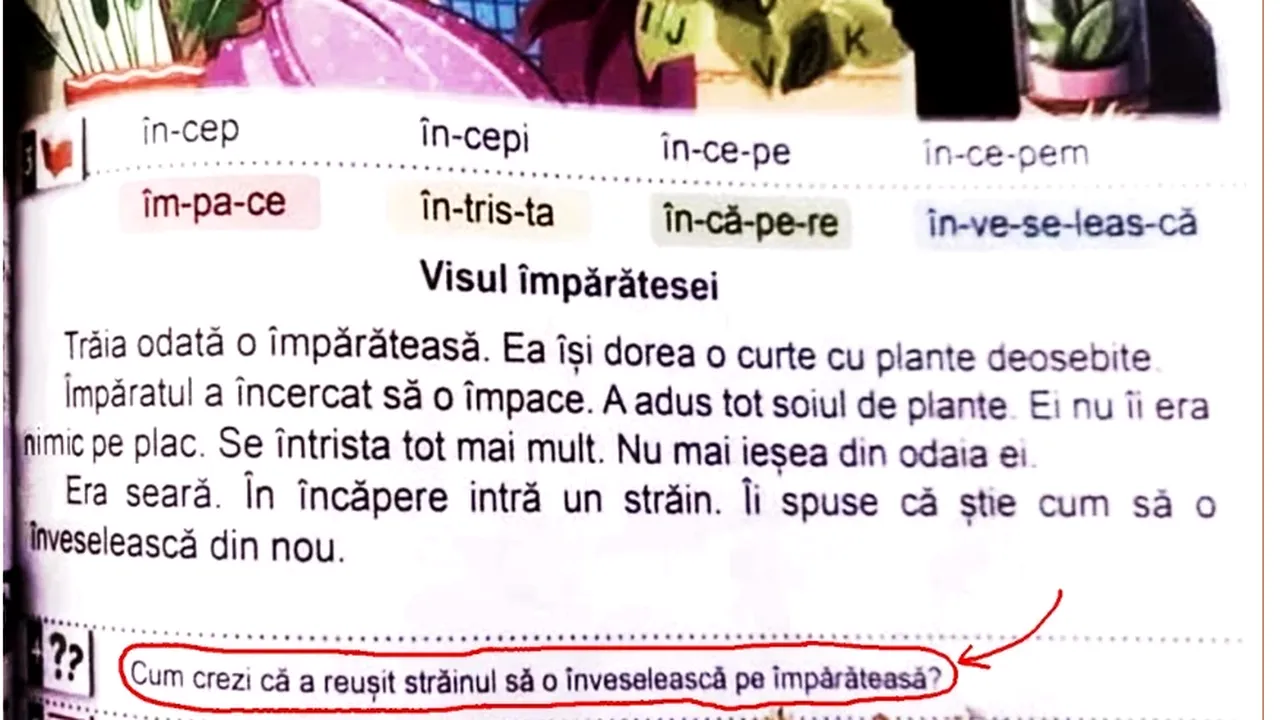 Un exercițiu pentru elevii de Clasa I a stârnit imaginația erotică a adulților. DETALIUL care i-a intrigat pe internauți