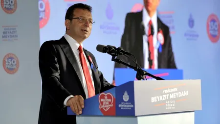 Primarul din Istanbul, condamnat la închisoare pentru insultarea unor oficiali publici