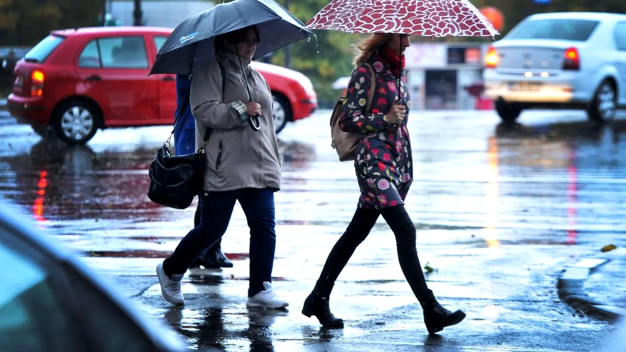 Prognoza meteo ANM, 22 decembrie. Plouă în toată țara. Cum va fi vremea în București