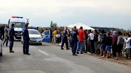 Câți imigranți așteptau să fie înregistrați în punctul de frontieră din Roszke