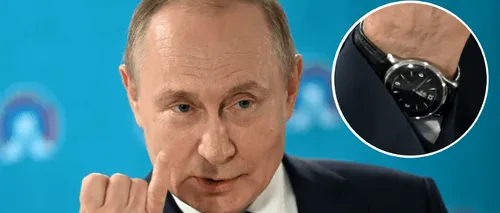 Cât costă noul ceas al lui Vladimir Putin. Președintele Rusiei a renunțat la ceasurile elvețiene pentru cele rusești