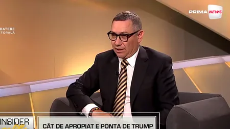 Primul demers prezidențial al lui Ponta: O partidă de golf cu Trump. N-ai niciodată 4 ore de vorbă la Washington