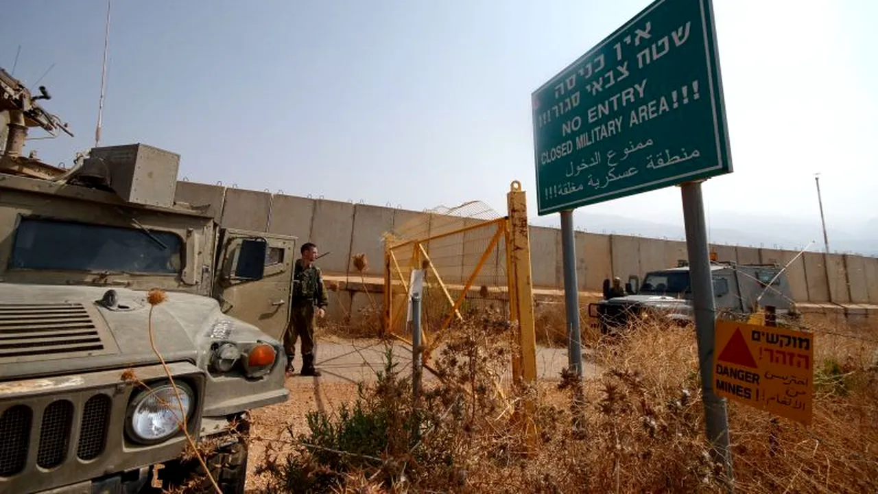 Israelul va începe să construiască un zid de doi kilometri de-a lungul frontierei cu Libanul