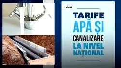 TOP 3 tarife apă potabilă și canalizare în România, în luna ianuarie 2026. Unde sunt cele mai mari/mici prețuri