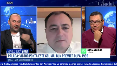 VIDEO | Mirel Palada, sociolog: Victor Ponta este cel mai bun premier după 1989 (SONDAJ)