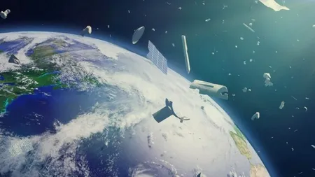 Zeci de milioane de bucăți de gunoaie spațiale sunt pe orbita Pământului. PERICOLUL care ar putea duce la colapsul turismului spațial