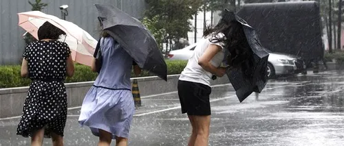 PROGNOZA METEO: Ploi torențiale, vijelii și grindină, în aproape toată țara