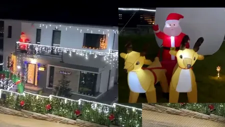 VIDEO EXCLUSIV | O familie din Cluj a deschis “Târg de Crăciun” în curtea casei! A împodobit casa IREAL de frumos!