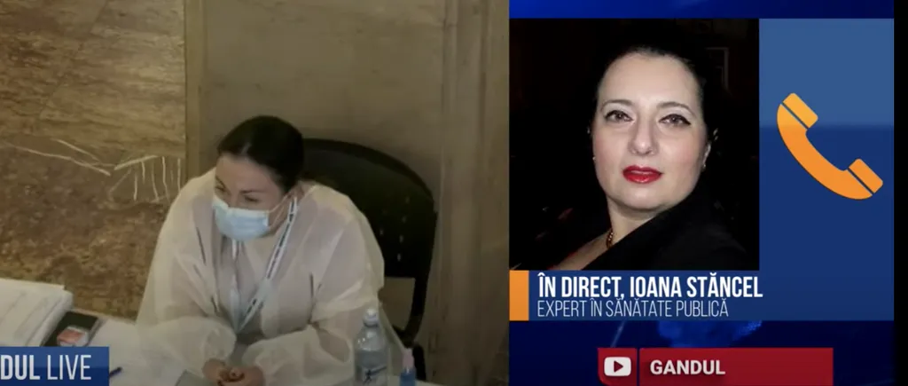 GÂNDUL LIVE. Ioana Stăncel, expert în sănătate publică: „Ca să mergem la concert, întâi ne vaccinăm”