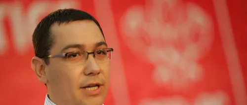 Victor Ponta: E important să avem un cod de conduită în USL; nu trebuie să mai apară sincope