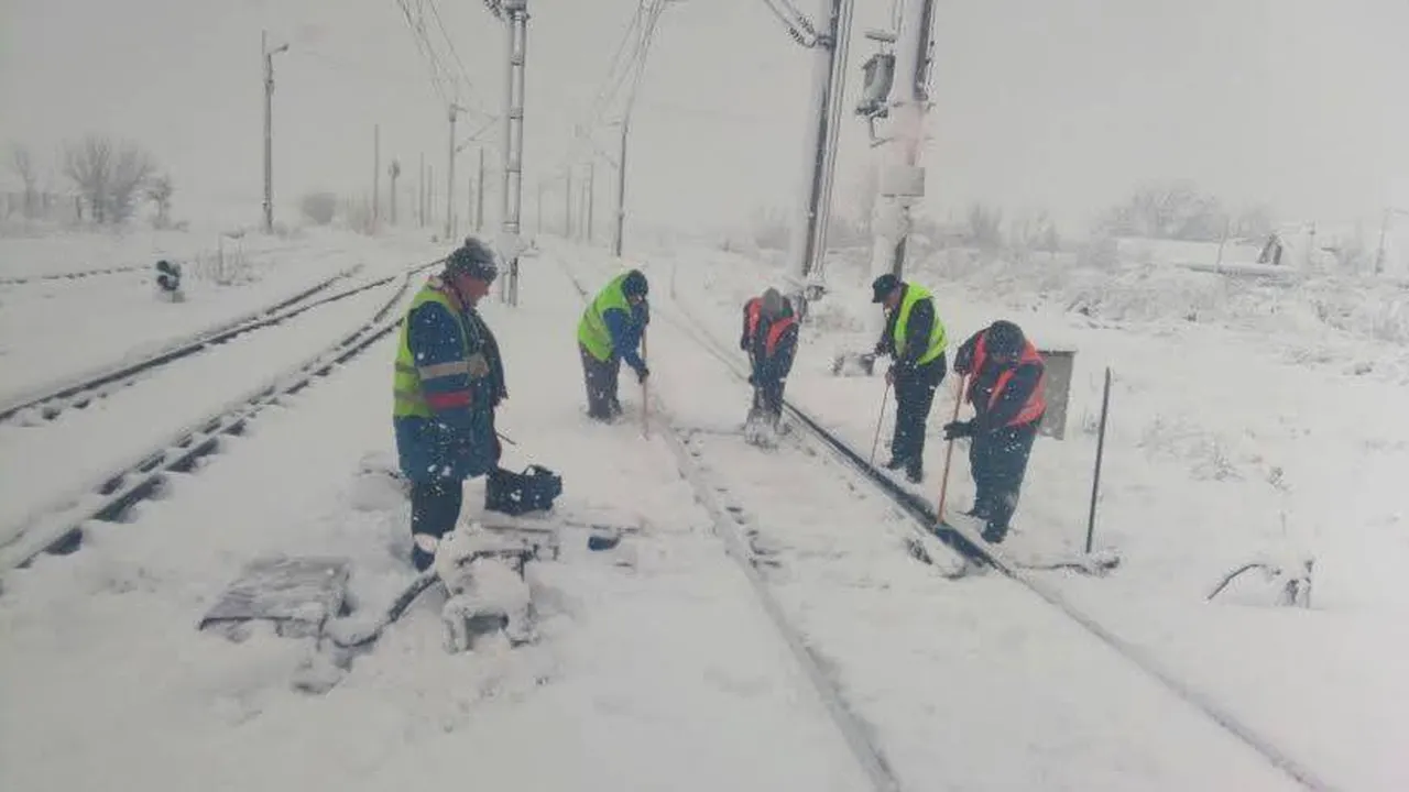 Ninsori și ger în România! Zonele cele mai afectate de ciclon