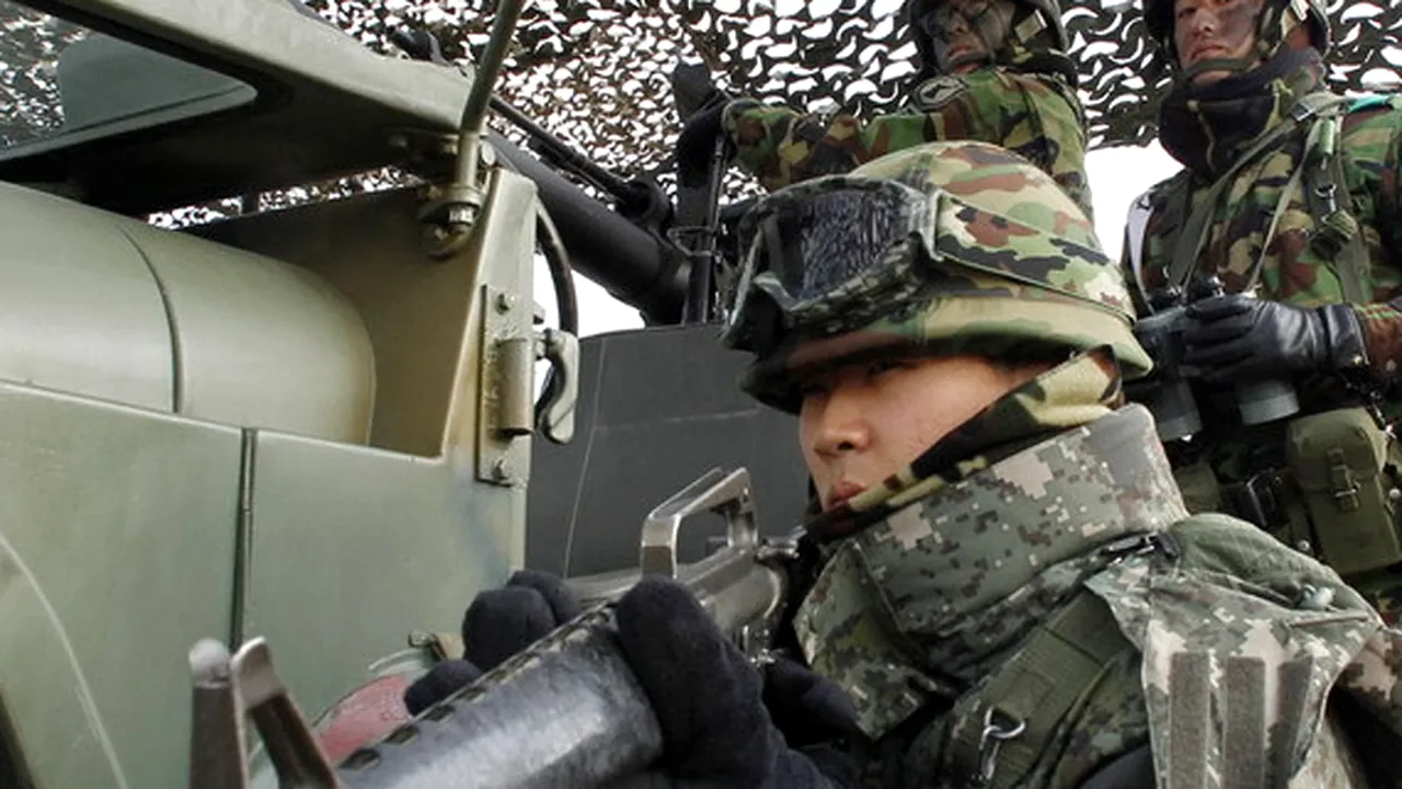 Schimburi de tiruri în Peninsula Coreea, între Nord și Sud