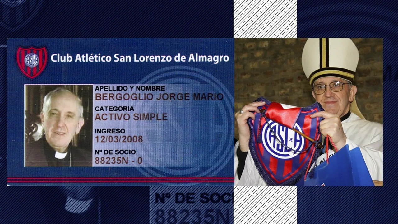 Carnetul de membru cotizant la echipa de fotbal San Lorenzo de Almagro din 2008 ar fi prevestit VÂRSTA și ORA la care a murit Papa Francisc