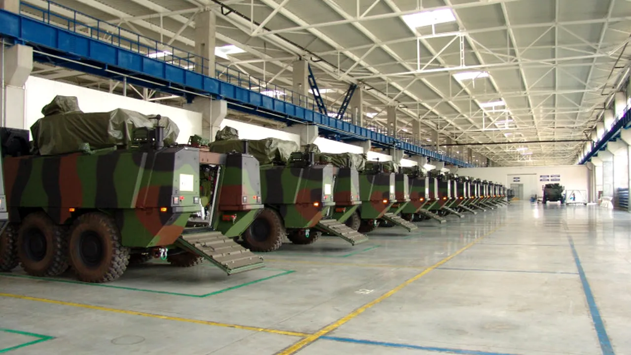 Primele 36 de blindate Piranha 5 vor intra în dotarea Armatei române după aproape doi ani de întârziere