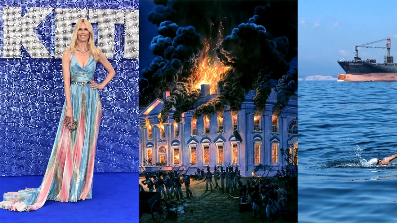 25 AUGUST, calendarul zilei: Claudia Schiffer împlinește 54 /Casa Albă este distrusă de britanici /Are loc prima traversare înot a Canalului Mânecii