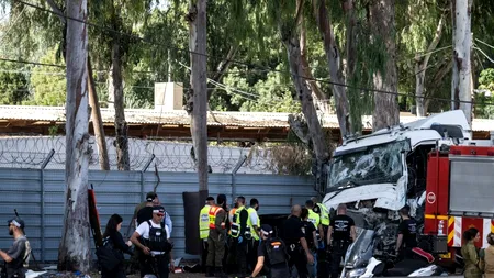 ATAC în Israel. Zeci de răniți după ce un camion a intrat într-o stație de autobuz: „Civili de la fața locului l-au împușcat pe șofer”
