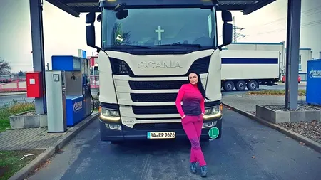 Cea mai frumoasă șoferiță din România | Ilie Matei - „Omul șoselelor