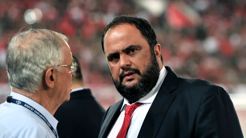 Patronul clubului de fotbal Olympiakos Pireu a fost arestat