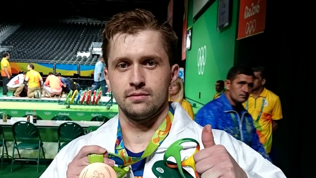 Halterofilul Gabriel Sâncrăian, medaliat cu bronz la Rio, suspendat 8 ani pentru dopaj