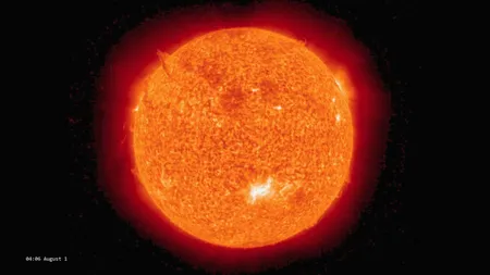 ILUSTRAȚIE VIDEO | Pământul va fi „lovit direct” de o furtună solară, pe 19 iulie. Avertismentul oamenilor de știință