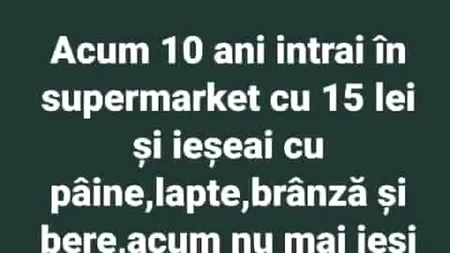 BANCUL ZILEI | La supermarket