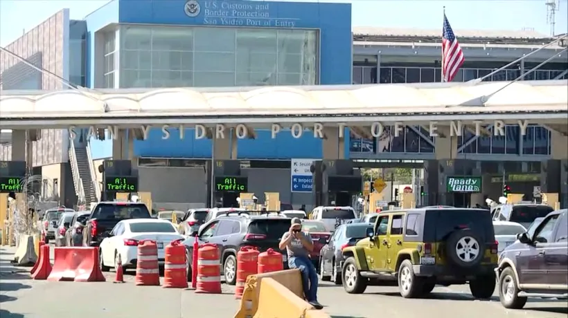 FRONTIERA SUA-MEXIC. Mii de persoane care traversează frontiera SUA-Mexic în ciuda interdicției de călătorie. Donald Trump: Din fericire, avem acolo un zid, iar peretele ne salvează de coronavirus