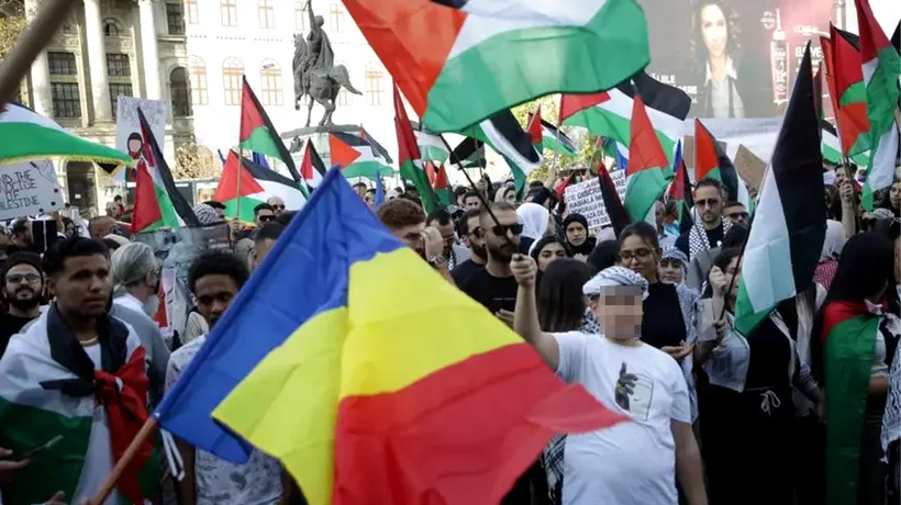 Cetăţeni palestinieni din România sau români care susţin cauza Palestinei, chemaţi la Poliţie. Partizanii sunt avizați să nu încalce legea