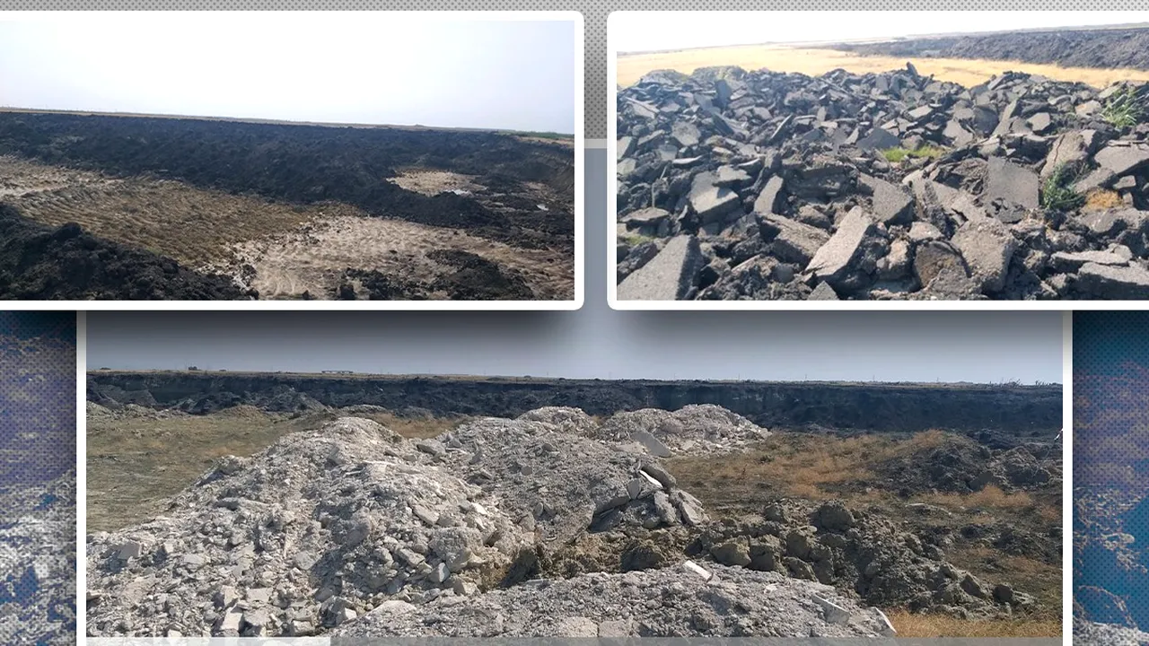 Constructorul Autostrăzii Ploieşti-Buzău a vrut să îngroape GUNOIUL 