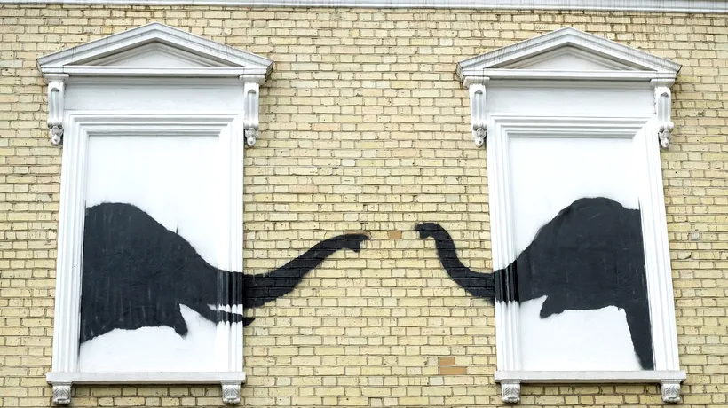 Londra ia măsuri pentru a proteja ARTA creată de Banksy