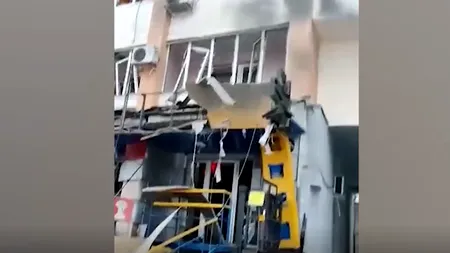 VIDEO | Continuă coșmarul din Ucraina. Mai multe blocuri au fost distruse în urma atacurilor de duminică noapte